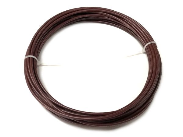 Plastique fil a souder PE-HD 4mm Ronde Brun (RAL8016) 10 Mètres HDPE | az-reptec